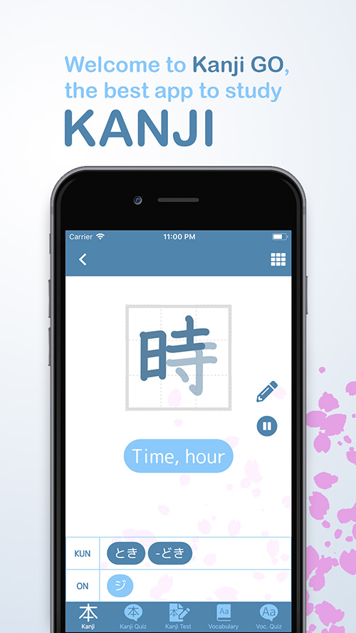 Welcome to Kanji GO, the best app to study Kanji